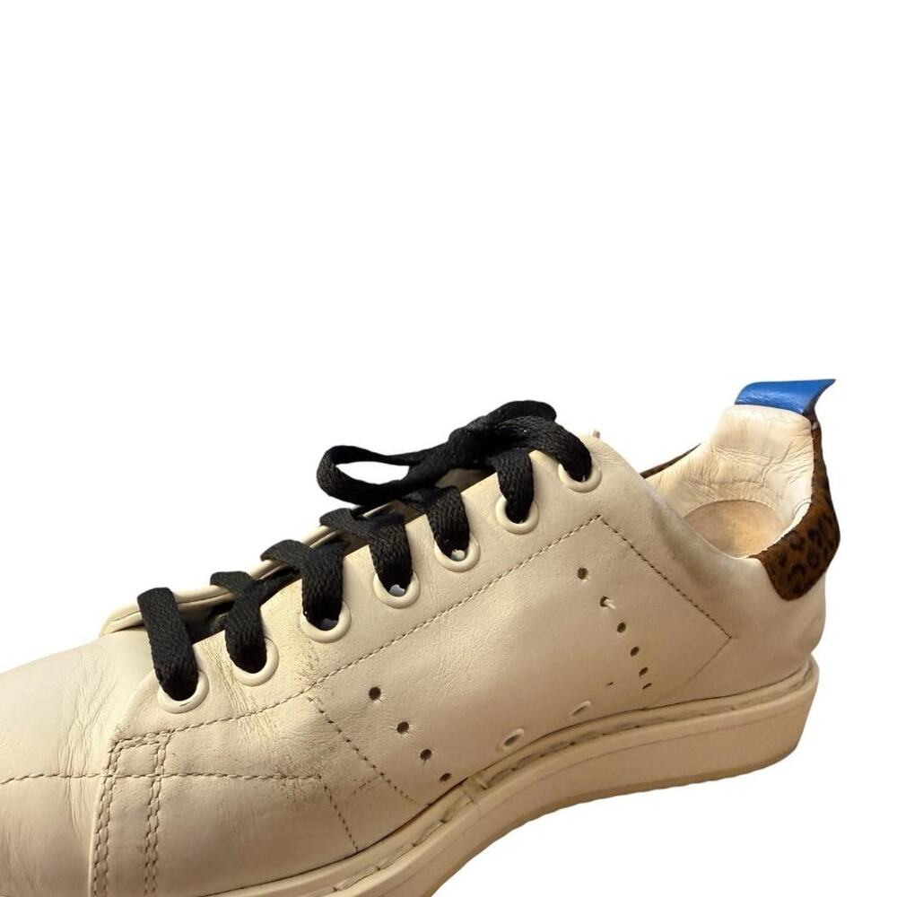 Golden Goose Starter Sneaker Brown Leopard Print Heel Tab Women size 38 US 8 - Picture 6 of 10